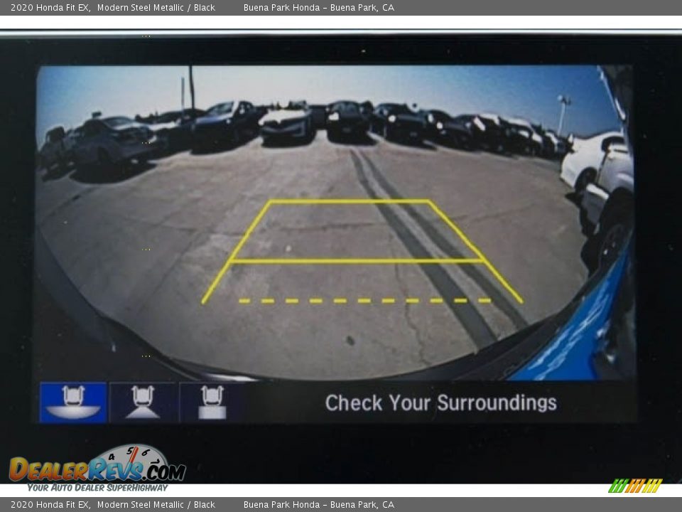 2020 Honda Fit EX Modern Steel Metallic / Black Photo #5