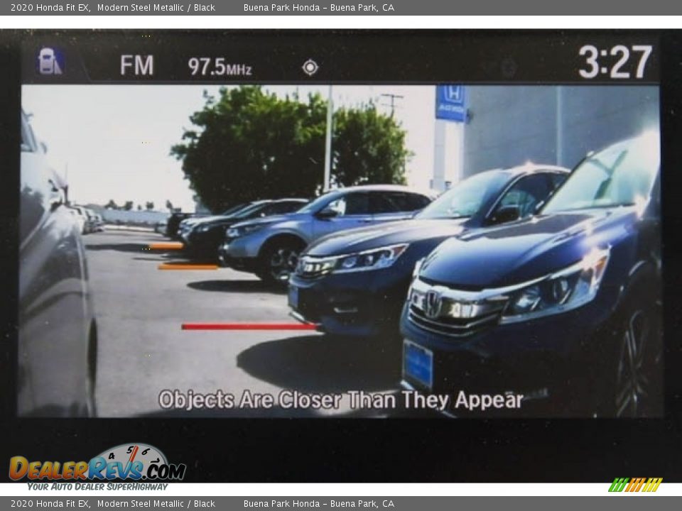 2020 Honda Fit EX Modern Steel Metallic / Black Photo #6