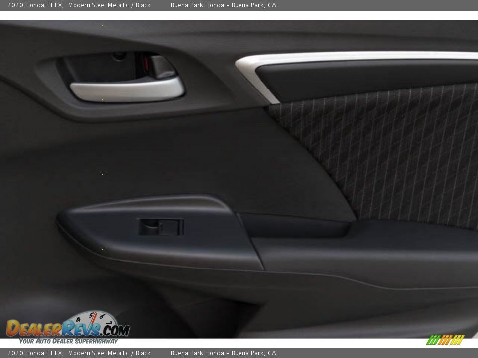 2020 Honda Fit EX Modern Steel Metallic / Black Photo #10