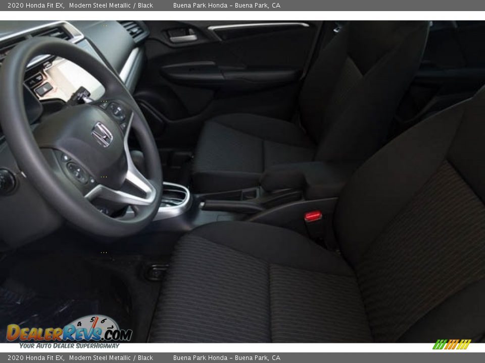2020 Honda Fit EX Modern Steel Metallic / Black Photo #12