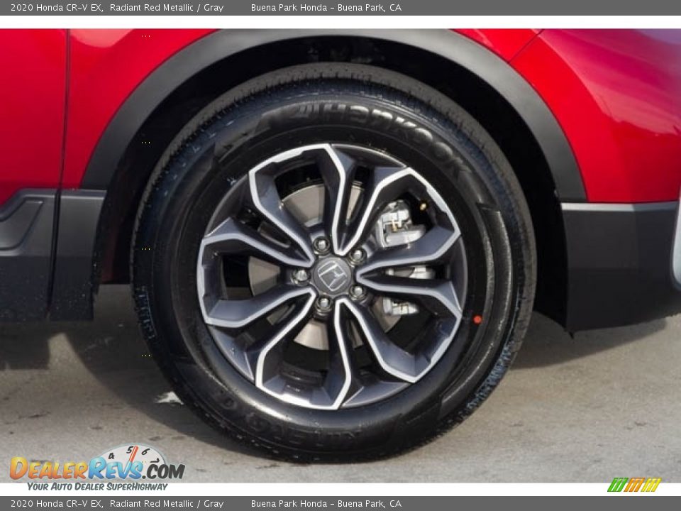 2020 Honda CR-V EX Radiant Red Metallic / Gray Photo #11