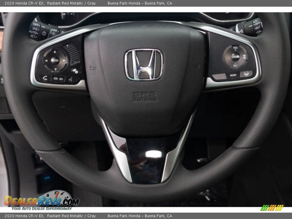 2020 Honda CR-V EX Radiant Red Metallic / Gray Photo #17