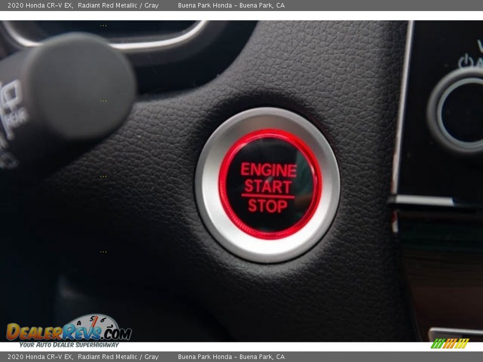 2020 Honda CR-V EX Radiant Red Metallic / Gray Photo #21