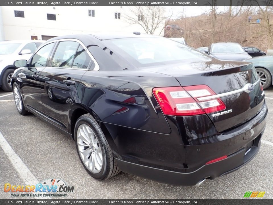 2019 Ford Taurus Limited Agate Black / Charcoal Black Photo #2