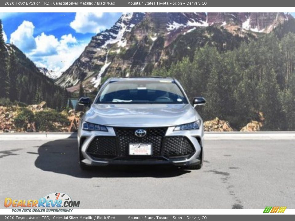 2020 Toyota Avalon TRD Celestial Silver Metallic / Black/Red Photo #2