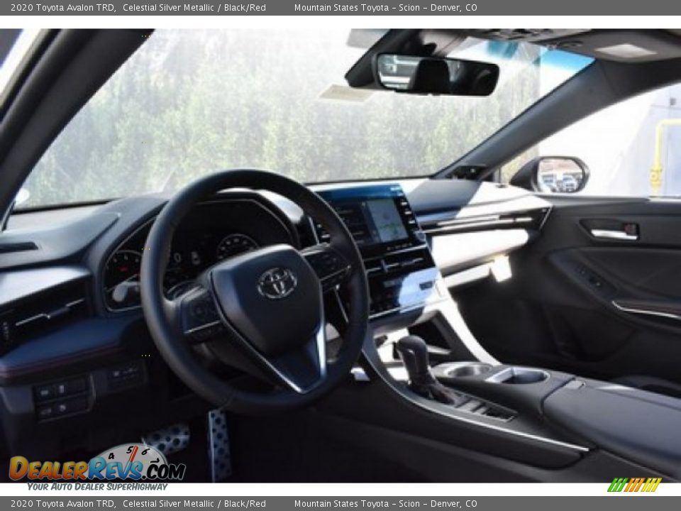 2020 Toyota Avalon TRD Celestial Silver Metallic / Black/Red Photo #5