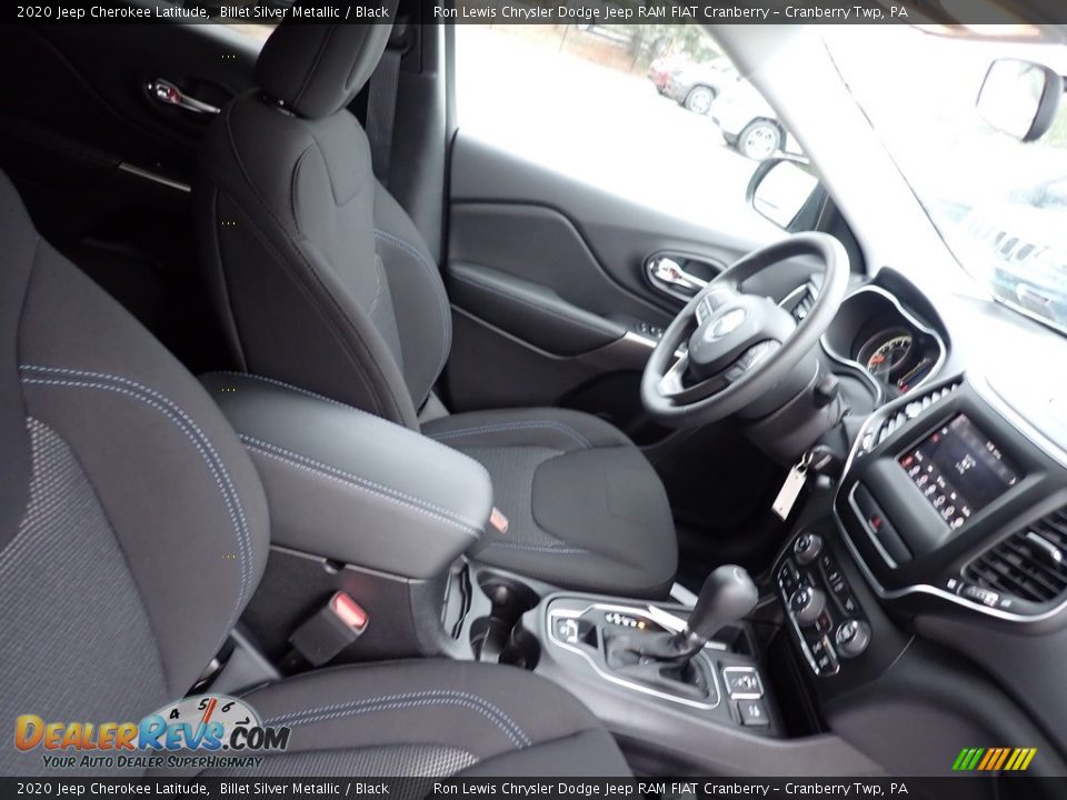 2020 Jeep Cherokee Latitude Billet Silver Metallic / Black Photo #10