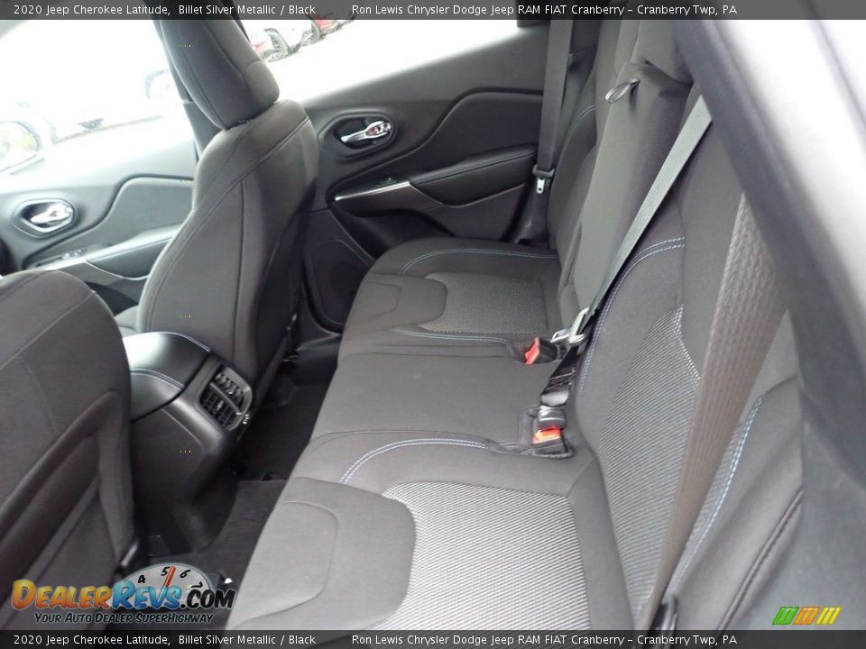 2020 Jeep Cherokee Latitude Billet Silver Metallic / Black Photo #12