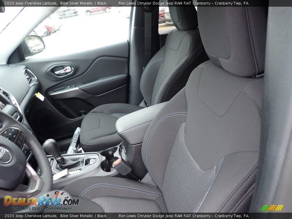 2020 Jeep Cherokee Latitude Billet Silver Metallic / Black Photo #13