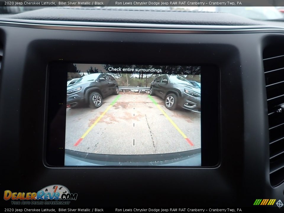 2020 Jeep Cherokee Latitude Billet Silver Metallic / Black Photo #17