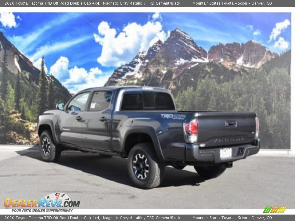 2020 Toyota Tacoma TRD Off Road Double Cab 4x4 Magnetic Gray Metallic / TRD Cement/Black Photo #3