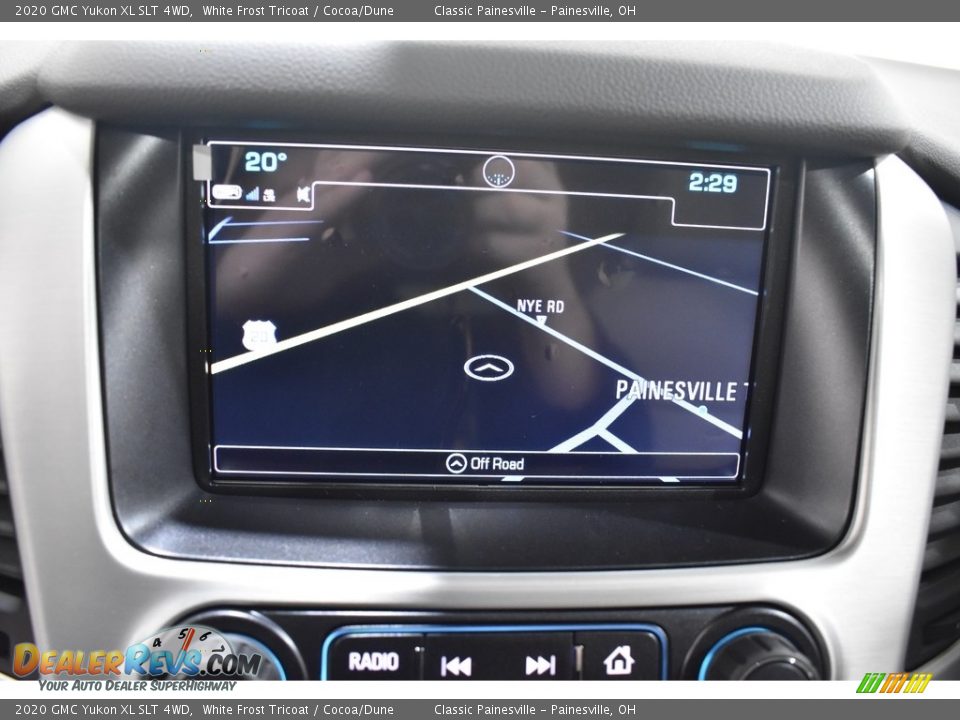 2020 GMC Yukon XL SLT 4WD White Frost Tricoat / Cocoa/Dune Photo #3