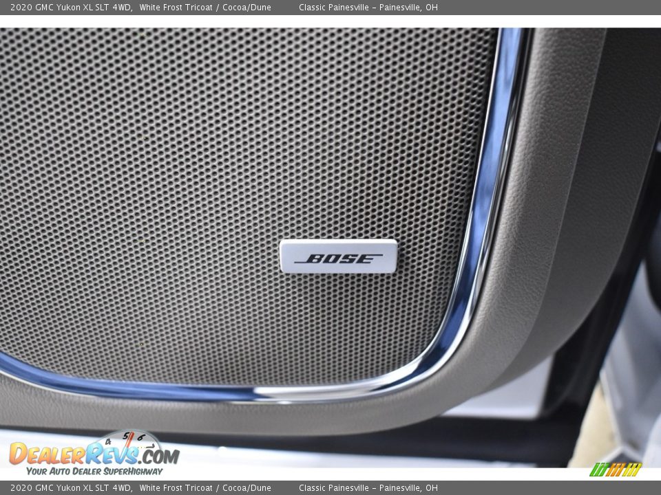 2020 GMC Yukon XL SLT 4WD White Frost Tricoat / Cocoa/Dune Photo #4