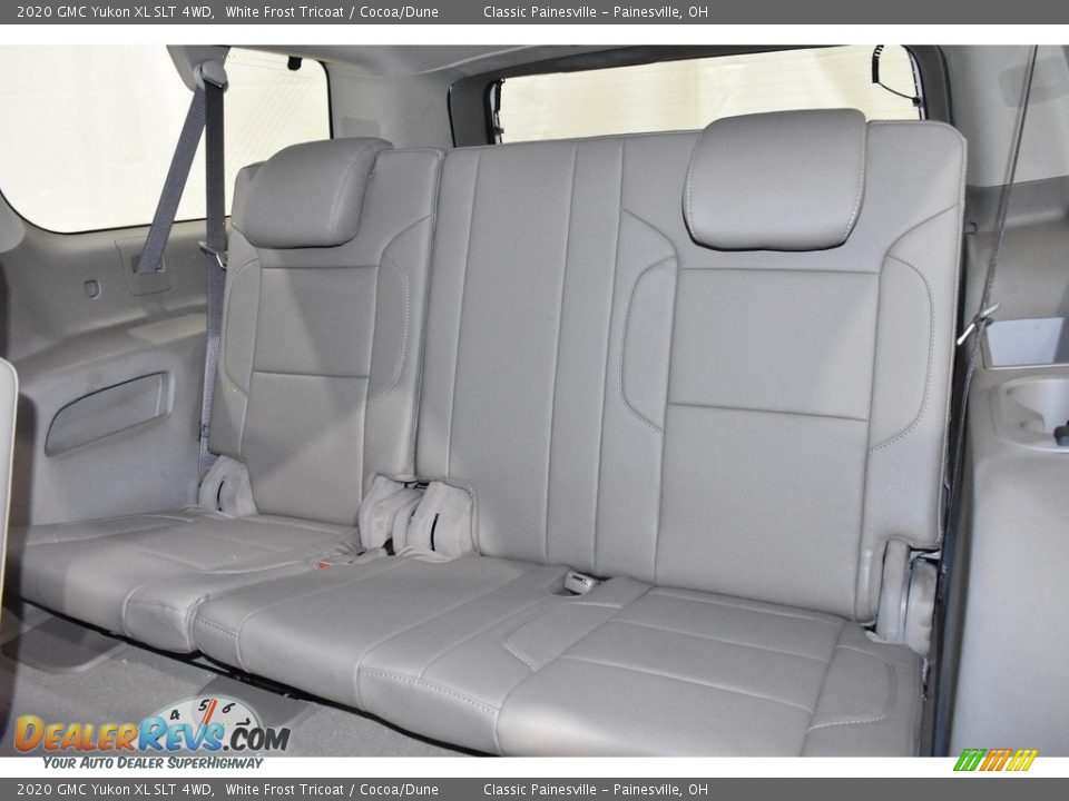 2020 GMC Yukon XL SLT 4WD White Frost Tricoat / Cocoa/Dune Photo #9