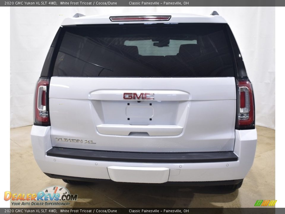 2020 GMC Yukon XL SLT 4WD White Frost Tricoat / Cocoa/Dune Photo #11