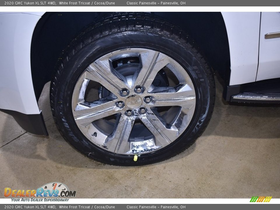 2020 GMC Yukon XL SLT 4WD White Frost Tricoat / Cocoa/Dune Photo #13