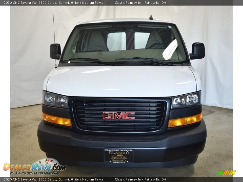 2020 GMC Savana Van 2500 Cargo Summit White / Medium Pewter Photo #3