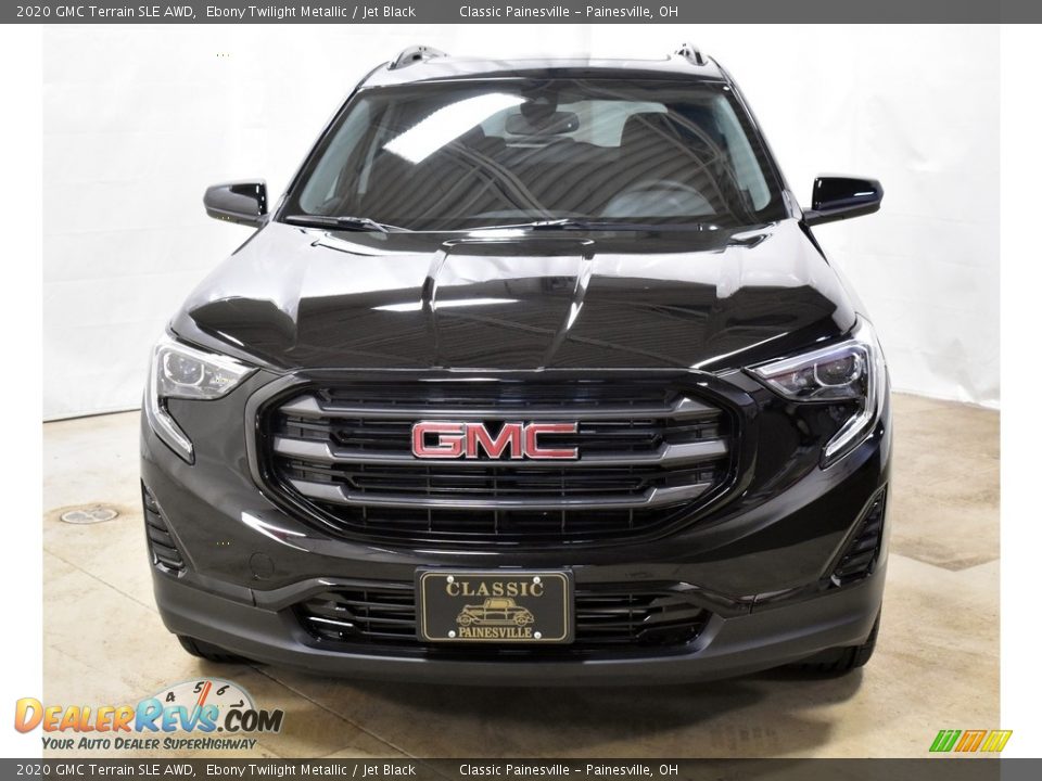 2020 GMC Terrain SLE AWD Ebony Twilight Metallic / Jet Black Photo #4