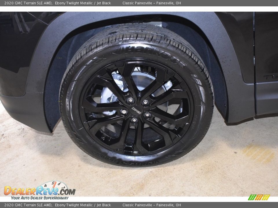 2020 GMC Terrain SLE AWD Ebony Twilight Metallic / Jet Black Photo #5