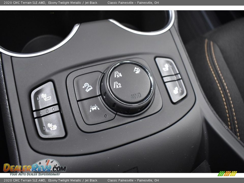 2020 GMC Terrain SLE AWD Ebony Twilight Metallic / Jet Black Photo #8