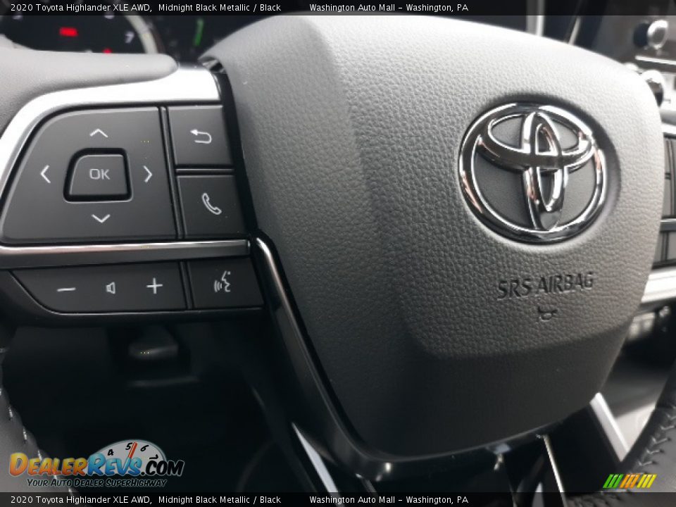 2020 Toyota Highlander XLE AWD Steering Wheel Photo #5