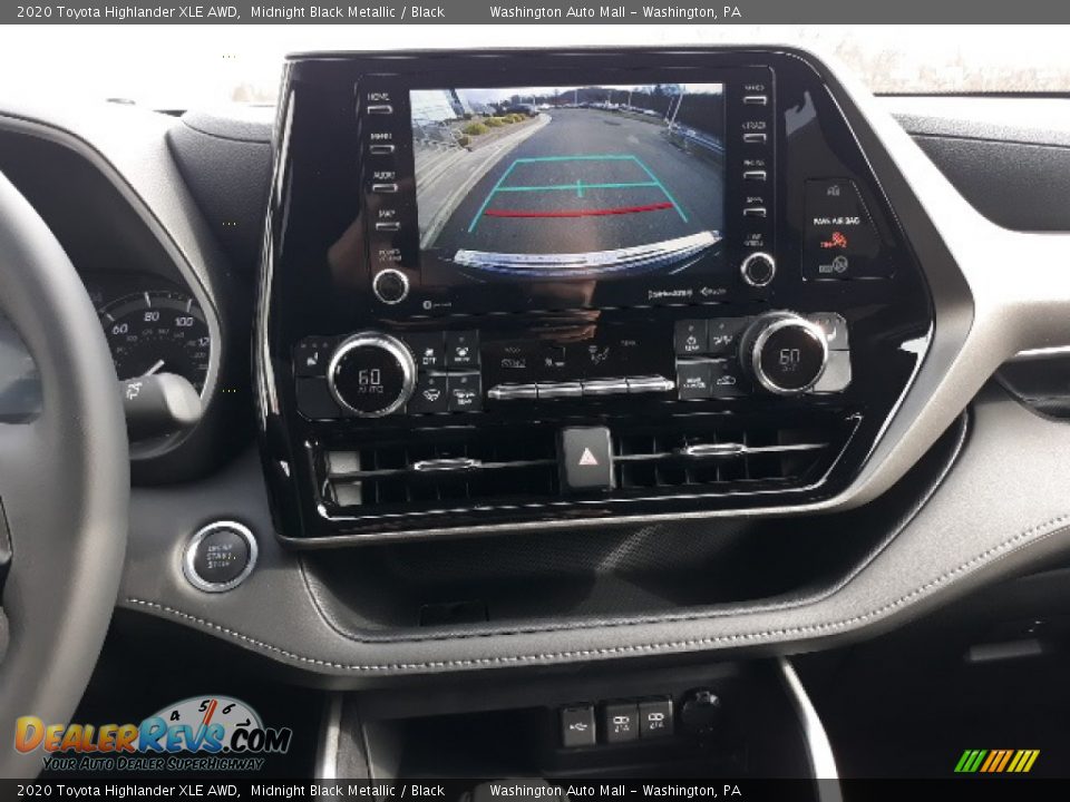 2020 Toyota Highlander XLE AWD Midnight Black Metallic / Black Photo #12