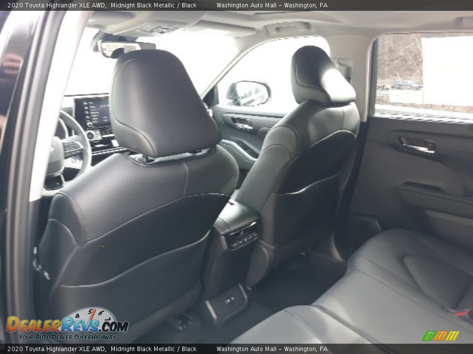 2020 Toyota Highlander XLE AWD Midnight Black Metallic / Black Photo #29