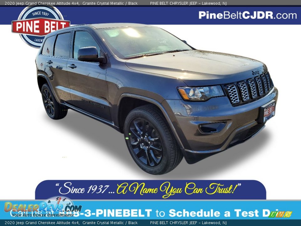 2020 Jeep Grand Cherokee Altitude 4x4 Granite Crystal Metallic / Black Photo #1