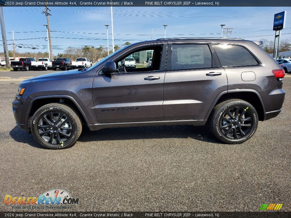 2020 Jeep Grand Cherokee Altitude 4x4 Granite Crystal Metallic / Black Photo #4