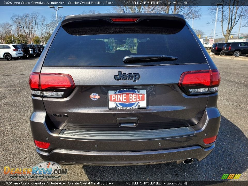 2020 Jeep Grand Cherokee Altitude 4x4 Granite Crystal Metallic / Black Photo #7