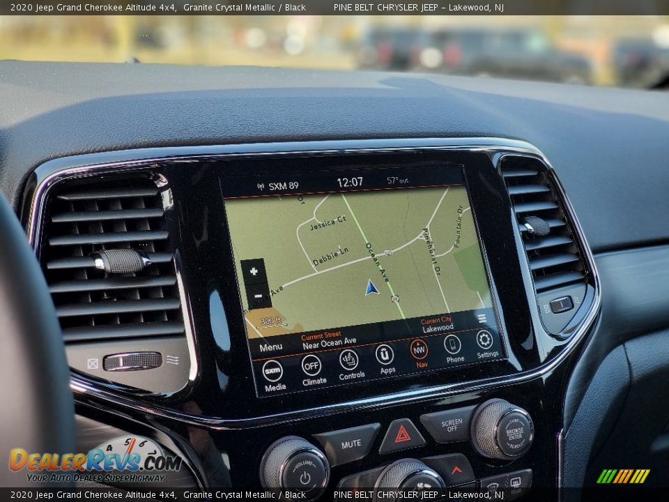 Navigation of 2020 Jeep Grand Cherokee Altitude 4x4 Photo #13