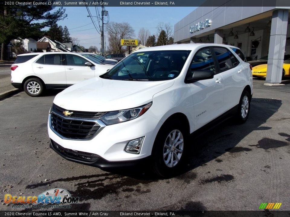 2020 Chevrolet Equinox LS AWD Summit White / Ash Gray Photo #2