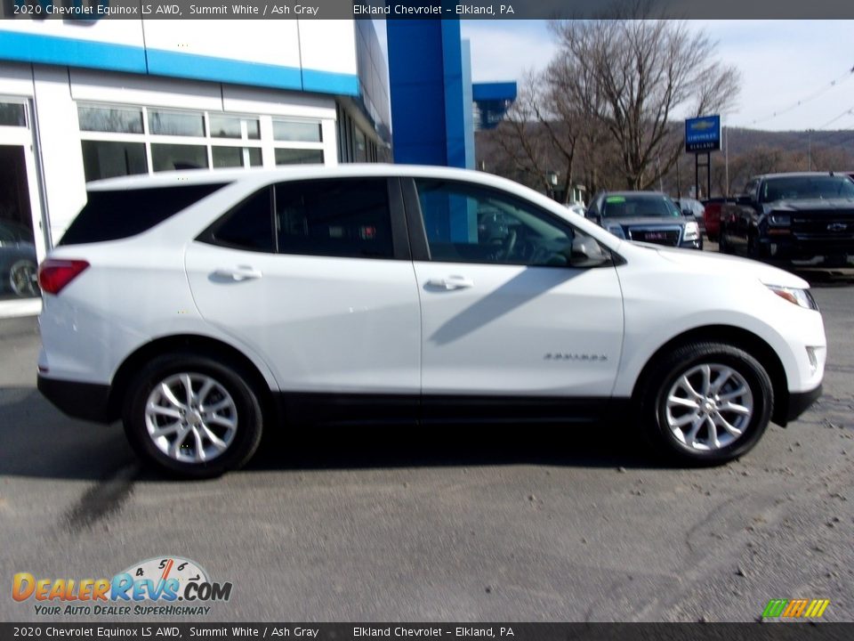 2020 Chevrolet Equinox LS AWD Summit White / Ash Gray Photo #4