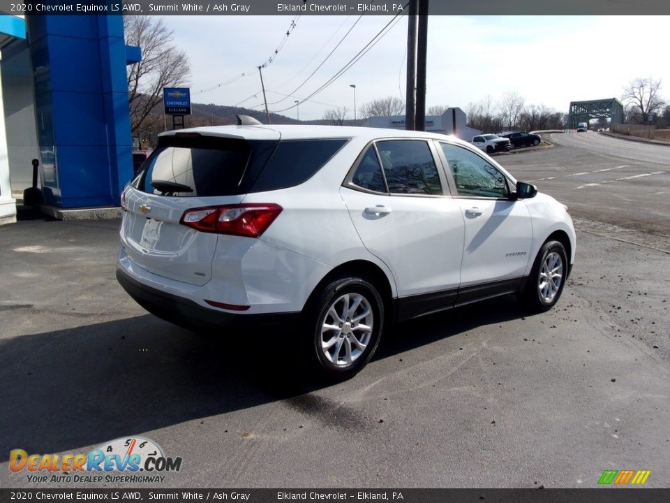 2020 Chevrolet Equinox LS AWD Summit White / Ash Gray Photo #5