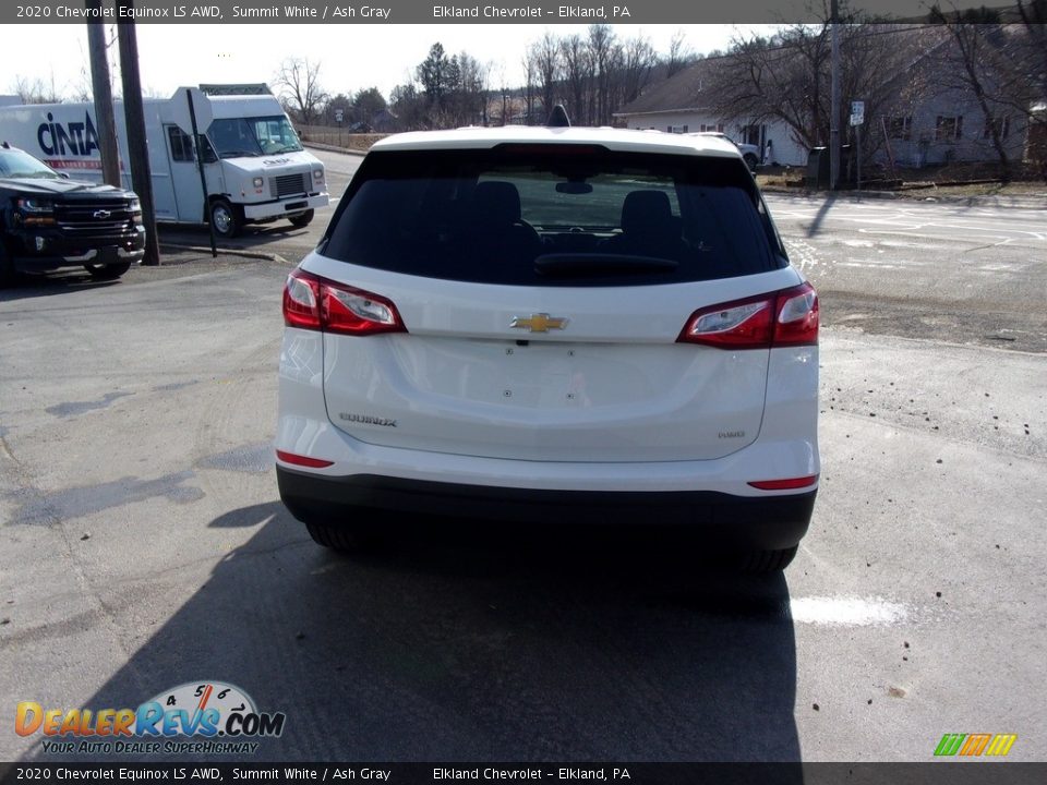 2020 Chevrolet Equinox LS AWD Summit White / Ash Gray Photo #6