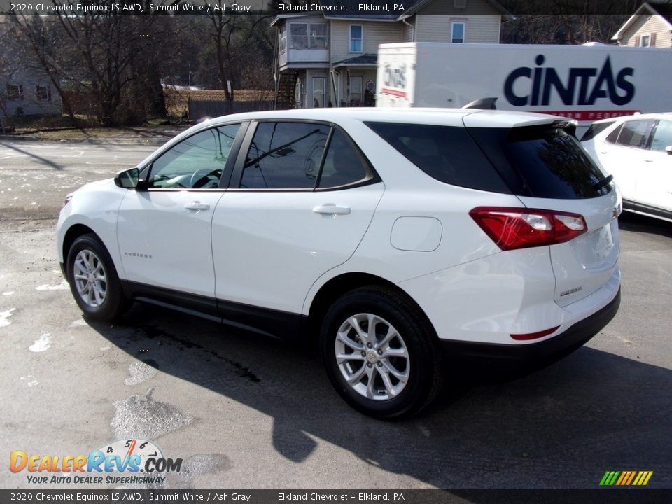 2020 Chevrolet Equinox LS AWD Summit White / Ash Gray Photo #7