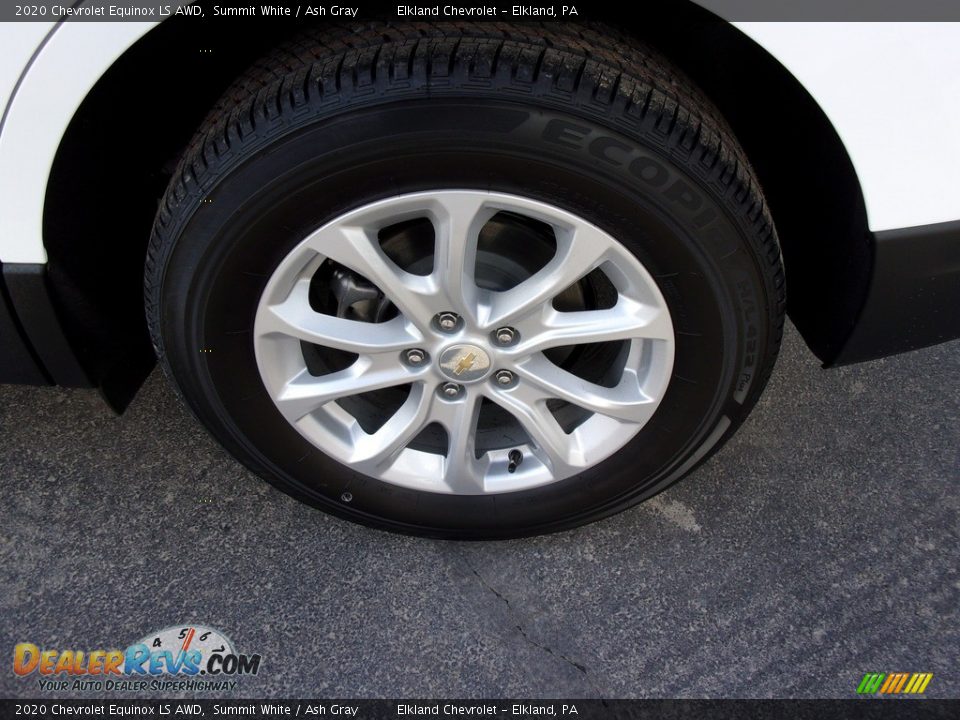 2020 Chevrolet Equinox LS AWD Summit White / Ash Gray Photo #9
