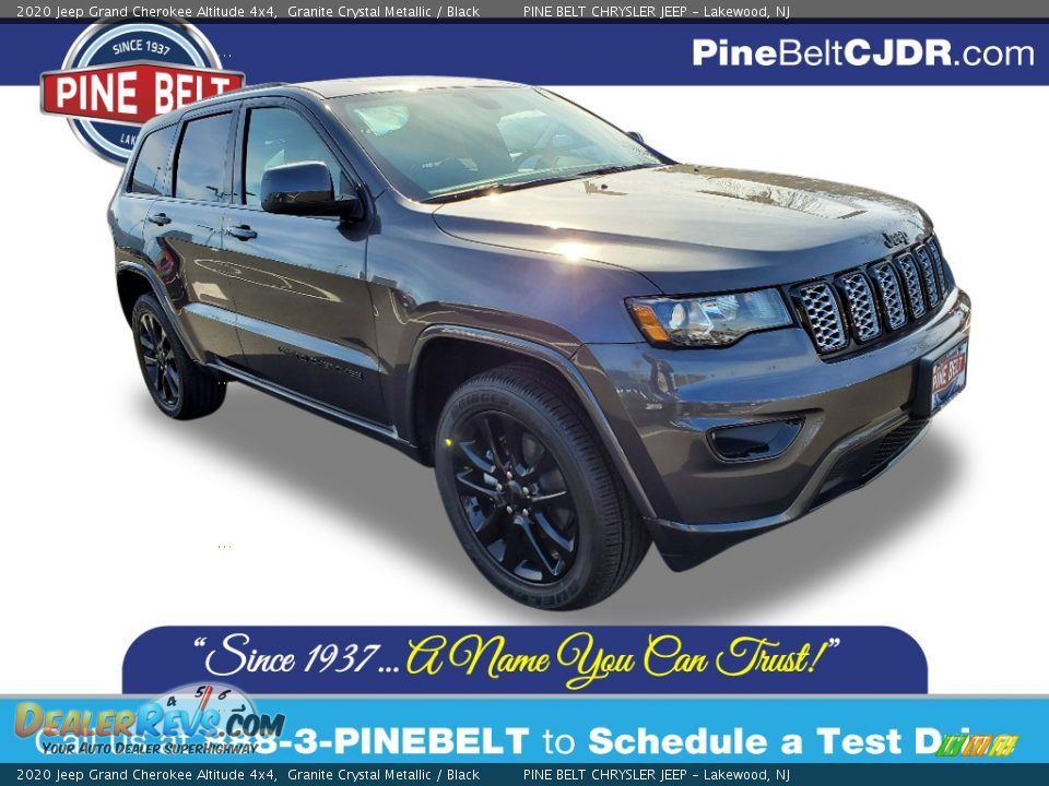 2020 Jeep Grand Cherokee Altitude 4x4 Granite Crystal Metallic / Black Photo #1