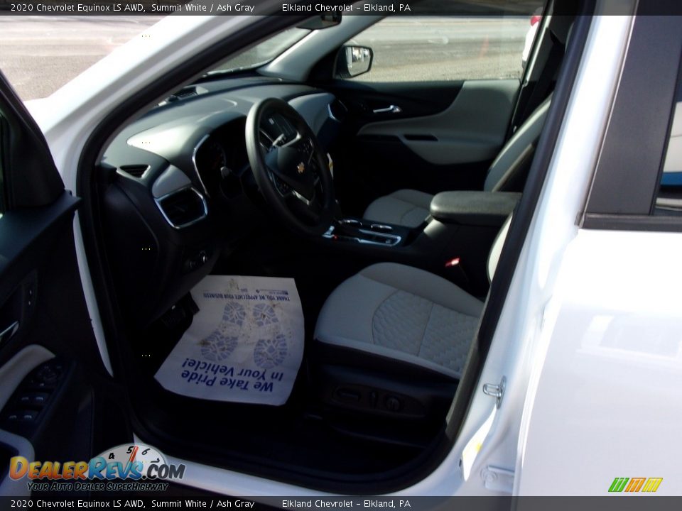 2020 Chevrolet Equinox LS AWD Summit White / Ash Gray Photo #10