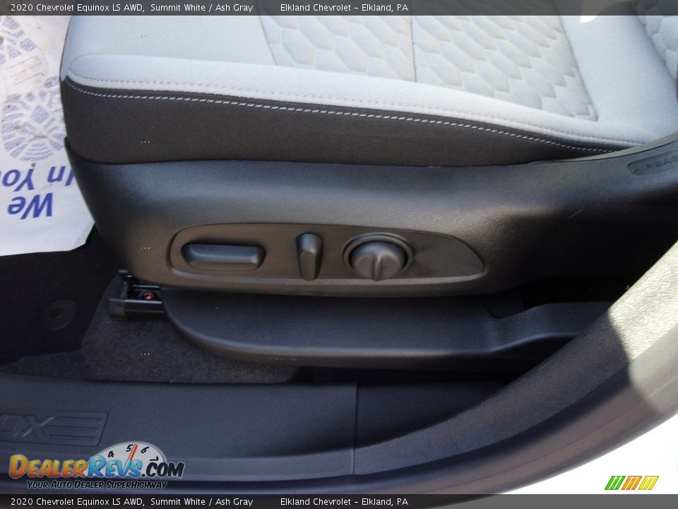 2020 Chevrolet Equinox LS AWD Summit White / Ash Gray Photo #12