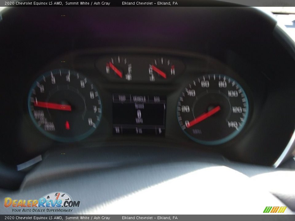2020 Chevrolet Equinox LS AWD Summit White / Ash Gray Photo #14