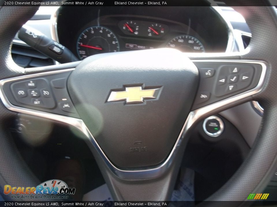 2020 Chevrolet Equinox LS AWD Summit White / Ash Gray Photo #15