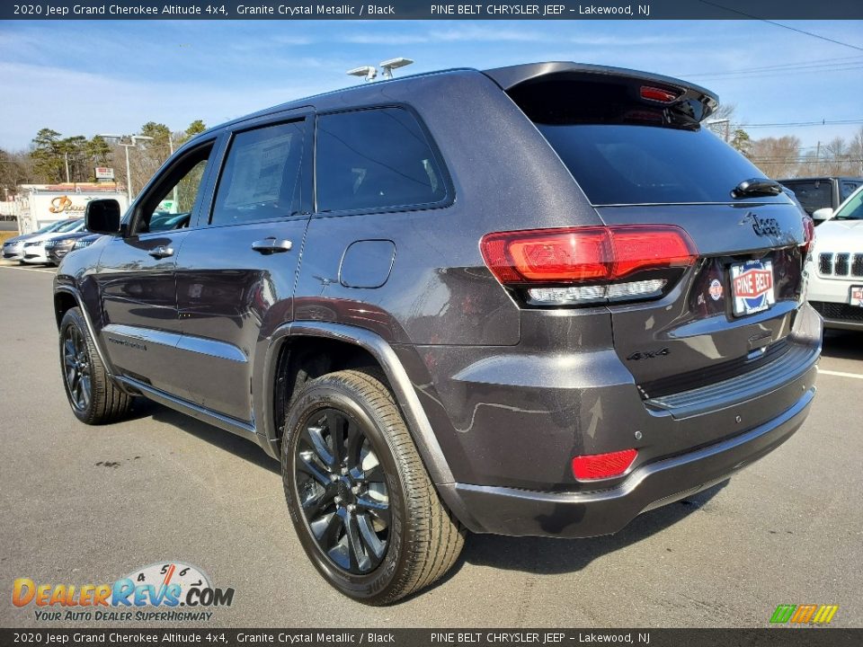 2020 Jeep Grand Cherokee Altitude 4x4 Granite Crystal Metallic / Black Photo #6