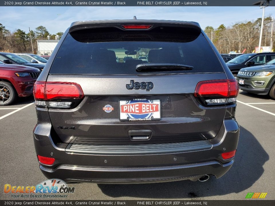 2020 Jeep Grand Cherokee Altitude 4x4 Granite Crystal Metallic / Black Photo #7