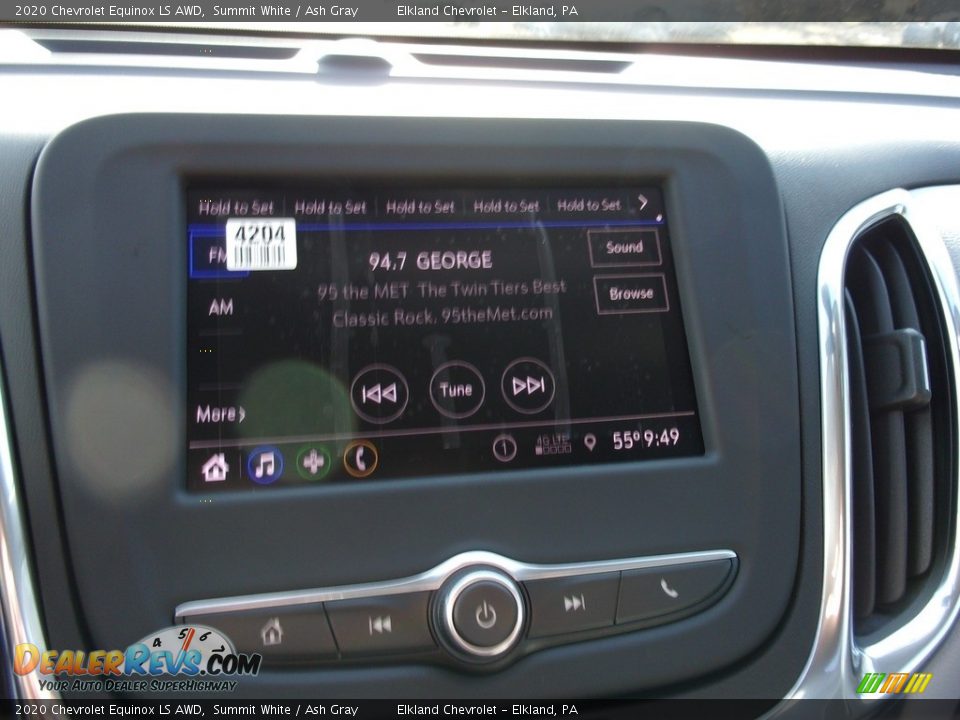 2020 Chevrolet Equinox LS AWD Summit White / Ash Gray Photo #20
