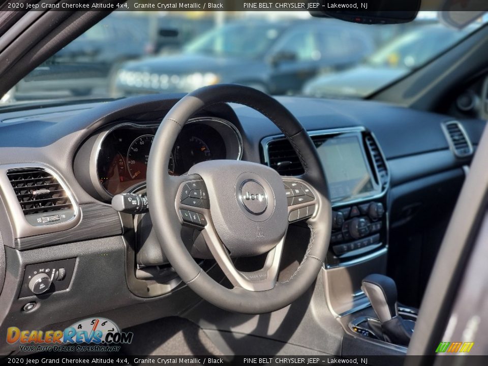 2020 Jeep Grand Cherokee Altitude 4x4 Granite Crystal Metallic / Black Photo #10