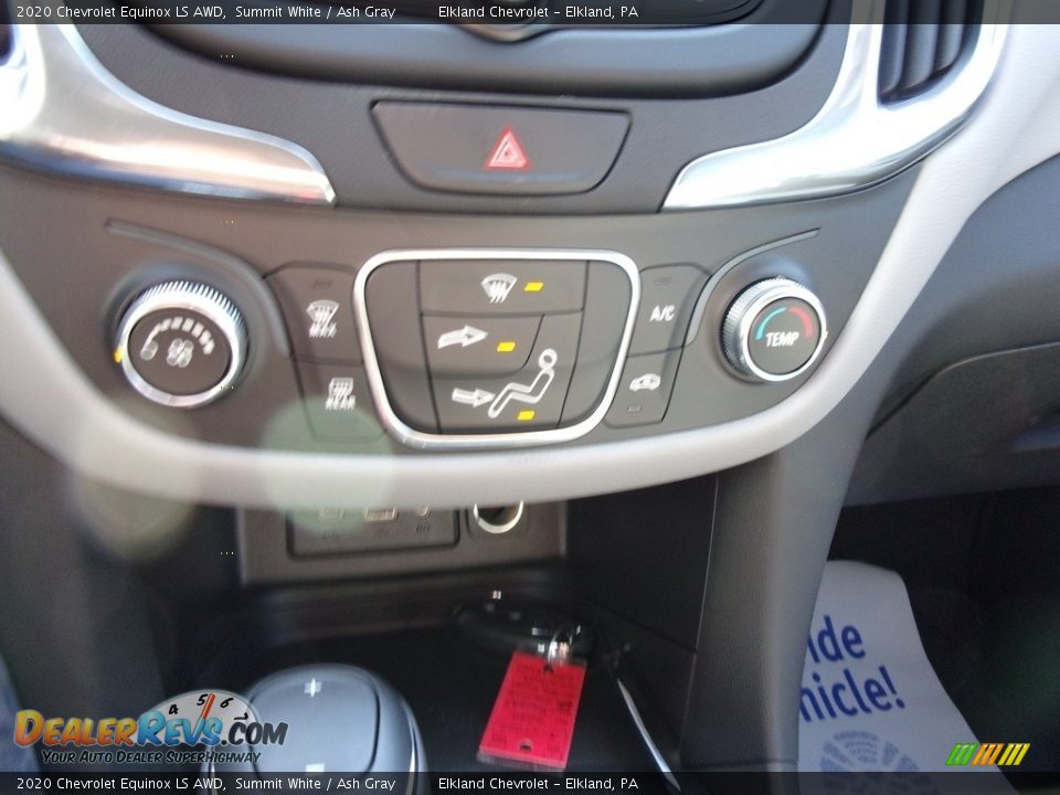 2020 Chevrolet Equinox LS AWD Summit White / Ash Gray Photo #21