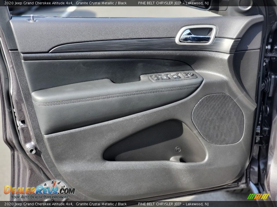 2020 Jeep Grand Cherokee Altitude 4x4 Granite Crystal Metallic / Black Photo #11
