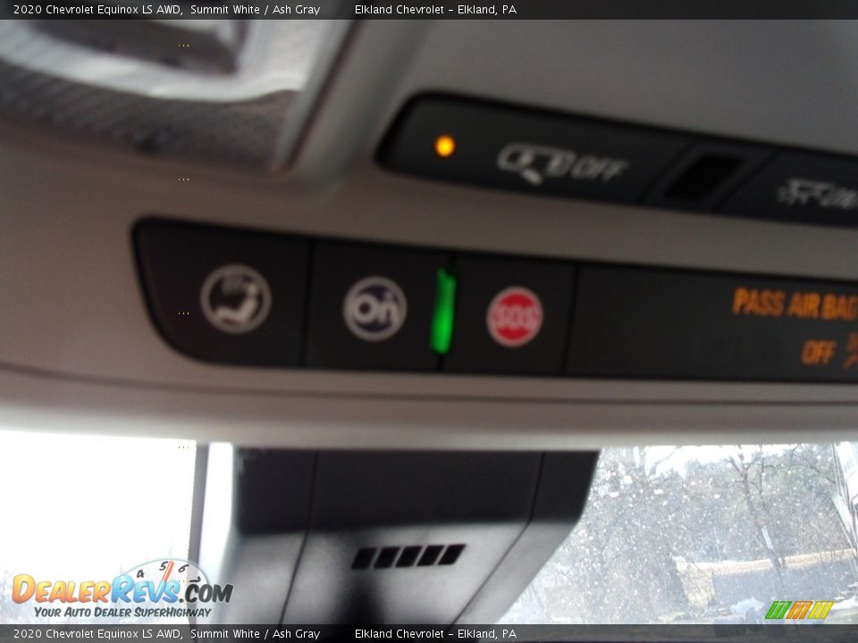 2020 Chevrolet Equinox LS AWD Summit White / Ash Gray Photo #22