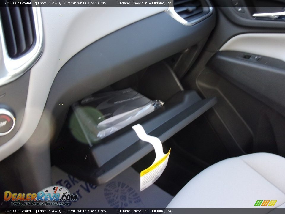 2020 Chevrolet Equinox LS AWD Summit White / Ash Gray Photo #24